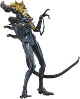 Aliens - Battle Damaged Blue Warrior 7” Action Figure (Series 12) | Popcultcha