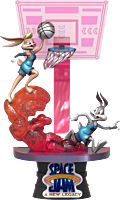 Space Jam: A New Legacy - Bugs Bunny and Lola Bunny D-Stage 6” Statue