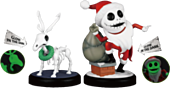 The Nightmare Before Christmas - Santa Jack & Skeleton Reindeer Mini Egg Attack Action Figure (2022 Convention Exclusive)
