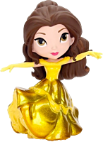 Beauty and the Beast - Belle in Gold Gown 4" Metals Die-Cast Figure