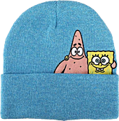 SpongeBob SquarePants - Patrick & SpongeBob Peek-a-Boo Cuff Beanie (One Size)