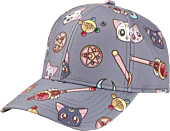 Sailor Moon Crystal -  Luna & Artemis Pre-Curved Snapback Hat