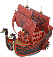 One Piece - Kuja Pirates Grand Ship Collection Scaled Replica Model Kit