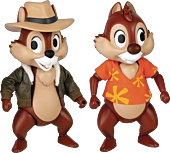 Chip 'n Dale: Rescue Rangers - Chip and Dale Rescue Rangers Dynamic 8ction Heroes 4" Action Figure 2-Pack