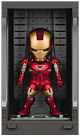 Iron Man - Iron Man MK VI 3” Mini Egg Attack Action Figure with Hall of Armour Display (Previews Exclusive)