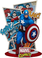 Captain America - Captain America Marvel Comics D-Stage 6" Diorama Statue