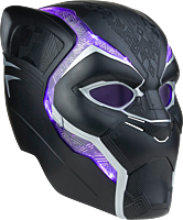 Black Panther (2018) - Black Panther Marvel Legends Premium Electronic 1:1 Scale Life-Size Prop Replica Helmet 