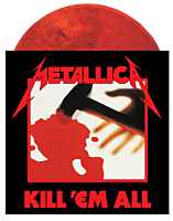 Metallica - Kill 'Em All LP Vinyl Record (Jump in the Fire Engine Red Coloured Vinyl)
