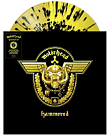 Motorhead - Hammered 20th Anniversary LP Vinyl Record (Yellow & Black Black Splatter Vinyl)