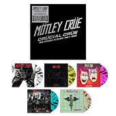 Motley Crue - Crucial Crue: The Studio Albums 1981-1989 5xLP Vinyl Record Box Set (Coloured Vinyl)