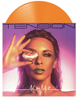 Kylie Minogue - Tension LP Vinyl Record (Transparent Orange Coloured Vinyl)