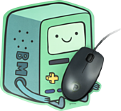 Adventure Time - Beemo Character Mouse Mat