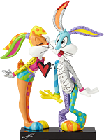 Looney Tunes - Kissing Lola & Bugs Bunny 7” Statue by Romero Britto | Popcultcha