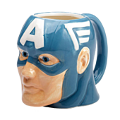 Captain America Moulded Mug 16oz