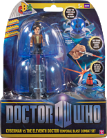 Doctor Who - Character Building Cyberman vs Eleventh Doctor Temporal Blast (Set A)