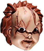 Chucky Adult Plastic Mask