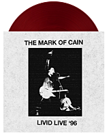 The Mark of Cain - Livid Live '96 LP Vinyl Record (Bloody Red Coloured Vinyl)