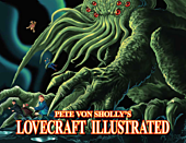 H.P. Lovecraft - Pete Von Sholly's Lovecraft Illustrated Paperback Book