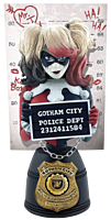 Batman - Harley Quinn Red & Black Mugshot 6.5” Bust by Cryptozoic