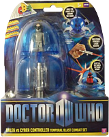 Doctor Who - Character Building Dalek vs Cyber Controller Temporal Blast Combat (Set A)