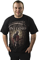 Dante's Inferno - Key Art Black Male T-Shirt