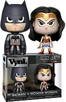 Justice League (2017) - Batman & Wonder Woman Vynl. Vinyl Figure 2-Pack by Funko. 