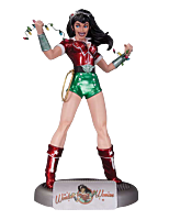 DC Bombshells Wonder Woman 11” Statue (Holiday Edition)