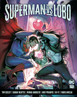 Superman - Superman vs. Lobo DC Black Label Hardcover Book