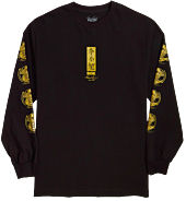Bruce Lee - DGK x Bruce Lee Anniversary Black Long Sleeve T-Shirt