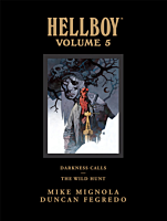 Hellboy - Library Edition Volume 05 Darkness Calls and The Wild Hunt Hardcover Book