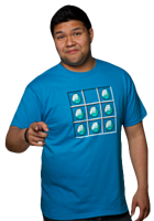 Minecraft - Diamond Crafting Turquoise Male T-Shirt
