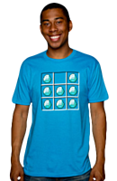 Minecraft - Diamond Crafting Premium Turquoise Male T-Shirt