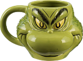 Dr. Seuss - The Grinch Sculpted Ceramic Mug