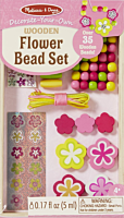 Melissa and Doug | Decorate Your Own Flower Bead Set | Popcultcha | Cultcha Kids