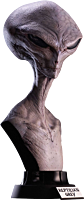 Elite Creature Collectibles - Reptilian Grey Alien 1:1 Scale Life-Size Bust by Steve Wang