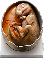 Jurassic Park - Hadrosaur Egg Hatching 30th Anniversary 5" Maquette Statue
