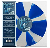 Elton John - Madman Across the Water 50th Anniversary LP Vinyl Record (Blue & White Propeller Vinyl)