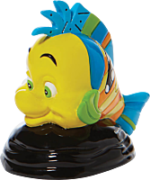 The Little Mermaid - Flounder 2” Statue by Romero Britto