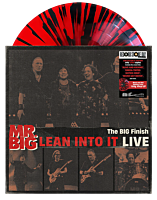 Mr. Big - Big Finish - Lean Into It Live LP Vinyl Record (2024 Record Store Day Exclusive Blue & Red Splatter Coloured Vinyl)
