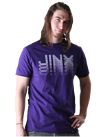 J!nx - Faded Pixels Premium Purple Male T-Shirt