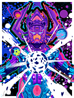 Fantastic 4 - Galactus: The Devourer Variant Fine Art Print by Doaly