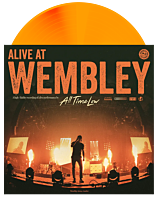 All Time Low - Live At Wembley LP Vinyl Record (2023 Record Store Day Black Friday Exclusive Tangerine & Lemon Opaque Galaxy Coloured Vinyl)