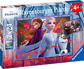 Frozen 2 - Frosty Adventures 2x24 Piece Jigsaw Puzzle