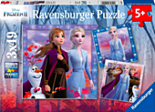 Frozen 2 - The Journey Starts 3x49 Piece Jigsaw Puzzle