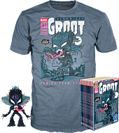 Venom - Venomized Groot Glow in the Dark Pop! Vinyl Figure & T-Shirt Box Set