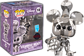 Mickey Mouse - Steamboat Willie Artist Series Pop! Vinyl Figure with Pop! Protector