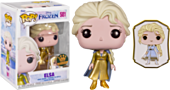 Frozen - Elsa Gold Ultimate Princess Pop! Vinyl Figure with Enamel Pin (Funko / Popcultcha Exclusive)