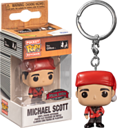 The Office - Michael Scott as Santa Pocket Pop! Vinyl Keychain