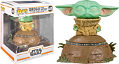Star Wars: The Mandalorian - Grogu Using The Force Deluxe Pop! Vinyl Figure with Light & Sound