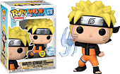 Naruto: Shippuden - Naruto Uzumaki with Rasenshuriken Glow-in-the-Dark Pop! Vinyl Figure (Popcultcha Exclusive)